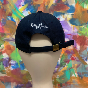 Navy Strapback Hat