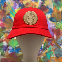 Load image into Gallery viewer, Red Strapback Hat